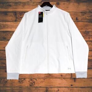 Under Armour Golf Storm Womens M Cold Gear Windstrike‎ Rover Jacket Full Zip NEW